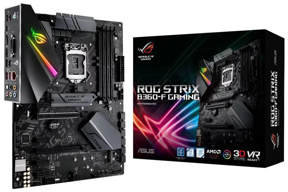 Материнская плата ASUS ROG STRIX B360-F GAMING