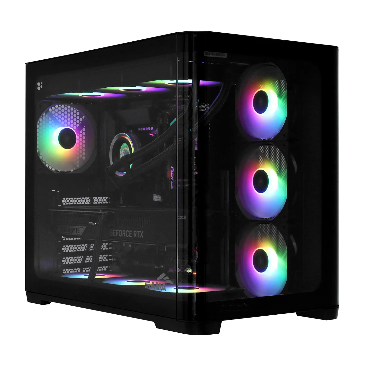 Core i7-14700F-2.1GHz/B760/RAM 32GB/SSD 1TB (M.2)/RTX 5070Ti-16GB/no DVD/1000W/