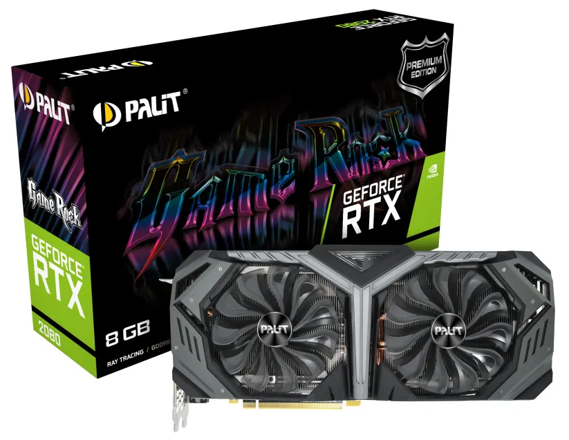 Видеокарта PALIT RTX™ 2080 GameRock Premium NE62080H20P2-1040G