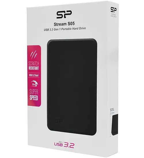 Внешний жесткий диск 5 TB Silicon Power S05 SP050TBPHD05LS3K black