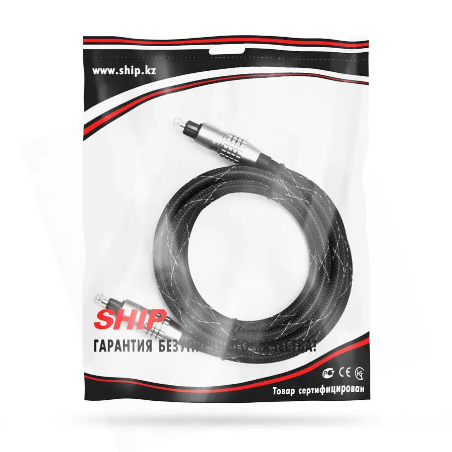 Интерфейсный кабель SHIP TOSLINK 1.5P Чёрный