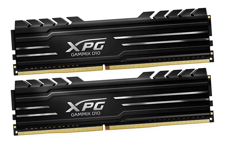 Оперативная память 16 GB kit ADATA XPG GAMMIX D10 Black AX4U36008G18I-DB10
