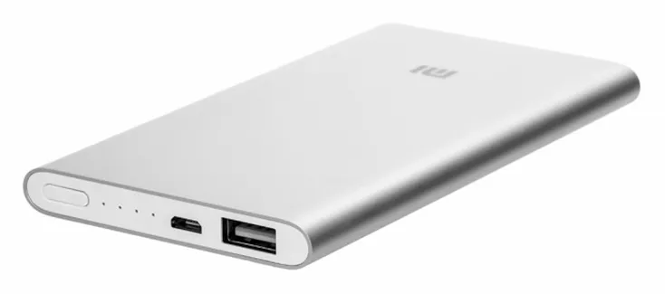 Внешний аккумулятор Xiaomi VXN4236GL 5000 mAh  silver