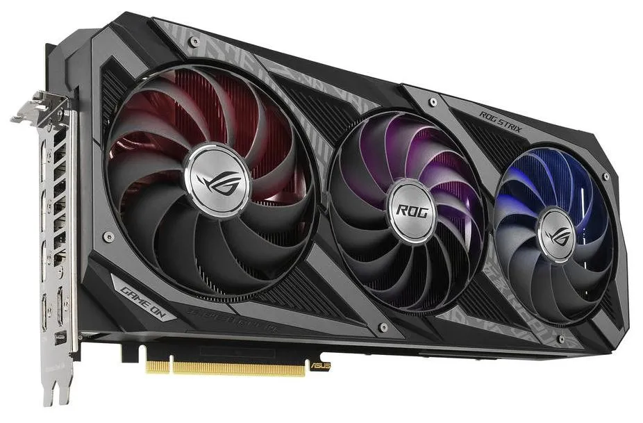 Видеокарта 8Gb ASUS ROG-STRIX-RTX3070-O8GGAMING