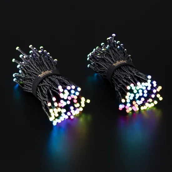 Гирлянда Twinkly Strings 250 Led RGBi, Gen II, IP44, 20m, Black wire,
