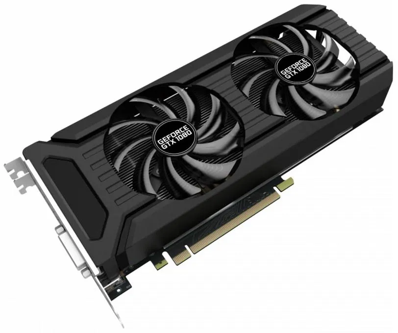 Видеокарта PALIT GTX1080 DUAL OC NEB1080U15P2-1045D 8Gb