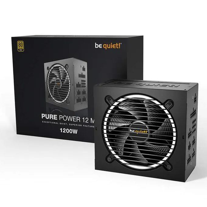 Блок питания 1200W Bequiet! PURE POWER 12 M BN346