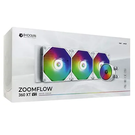 Водяное охлаждение ID-Cooling Zoomflow 360 XT V2 WHITE