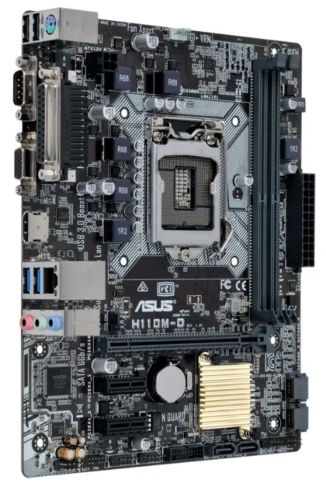 Материнская плата ASUS H110M-D