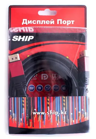 Интерфейсный кабель SHIP DP005-5B Чёрный