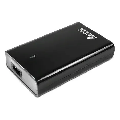 Универсальное зарядное устройство для ноутбуков, SVC, NUC-08-100W,100Вт, USB 5B(2A), (13насадок)Автом-ая регул-ка напряжения. Ультра-компактный размер