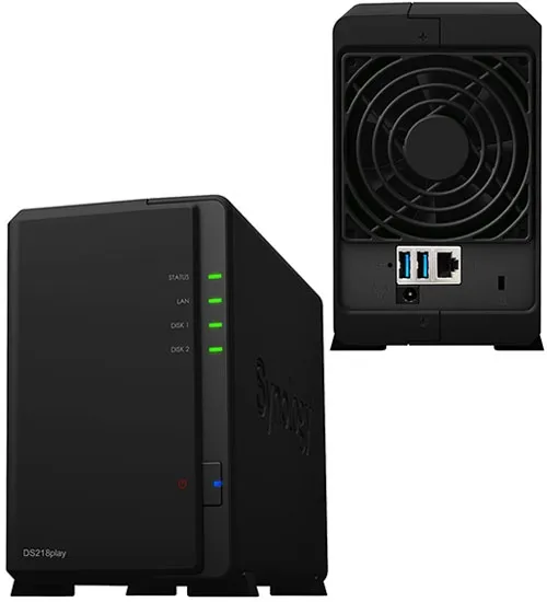 Сетевой накопитель NAS Synology DiskStation DS218play