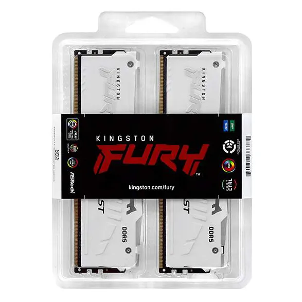 Оперативная память 64 GB kit Kingston Fury Beast RGB KF564C32BWEAK2-64