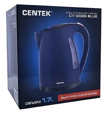 Электрический чайник Centek CT-0026 Blue