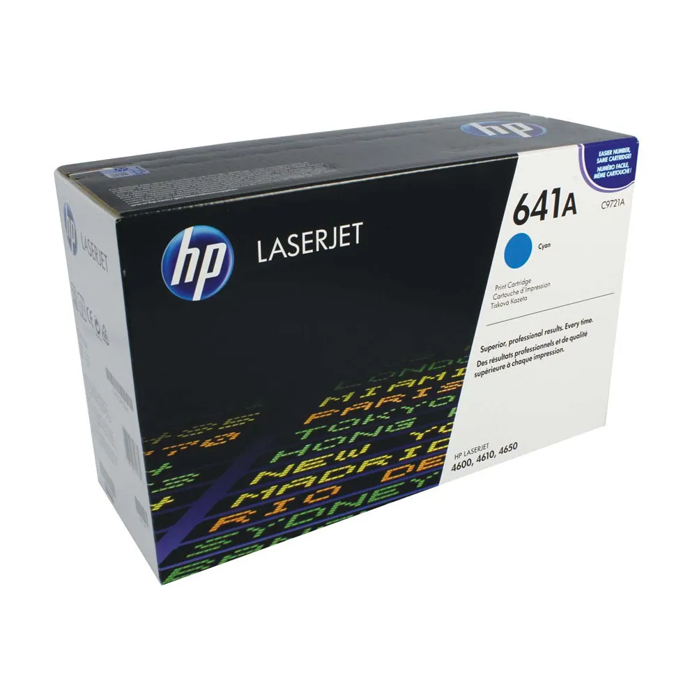 Картридж лазерный HP C9721A Голубой