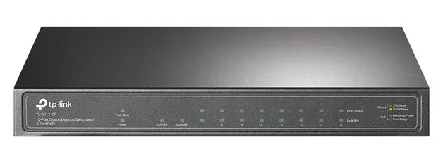 Коммутатор Tp-Link TL-SG1210P