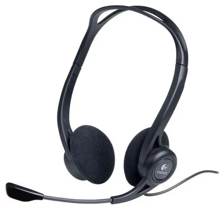 Наушники-гарнитура Logitech 960 USB Чёрный