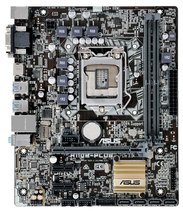 Материнская плата Asus H110M-PLUS