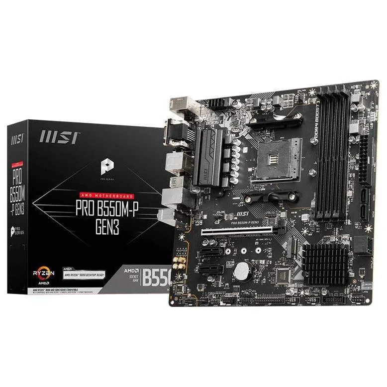 Материнская плата MSI PRO B550M-P GEN3
