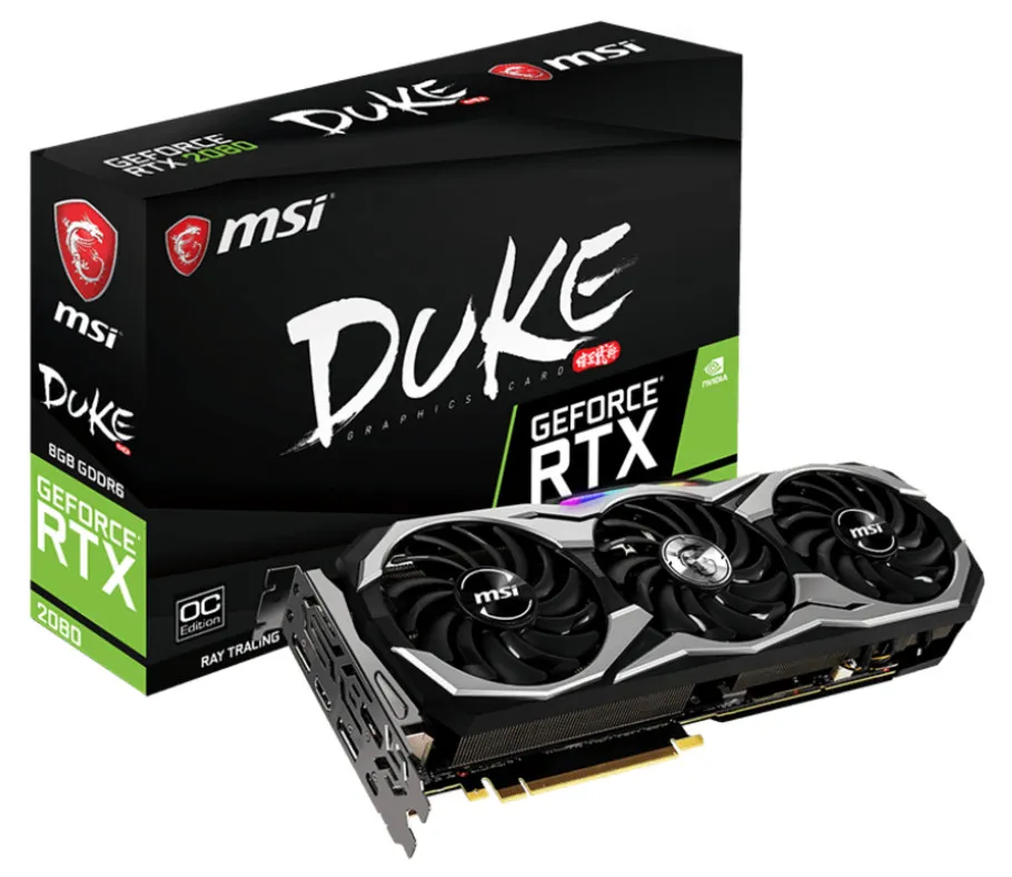 Видеокарта 8Gb MSI RTX 2080 DUKE OC