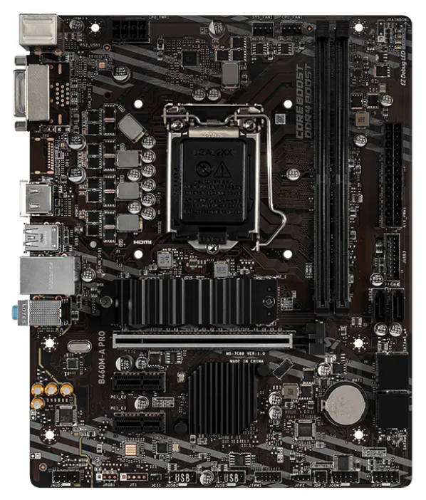 Материнская плата MSI B460M-A PRO