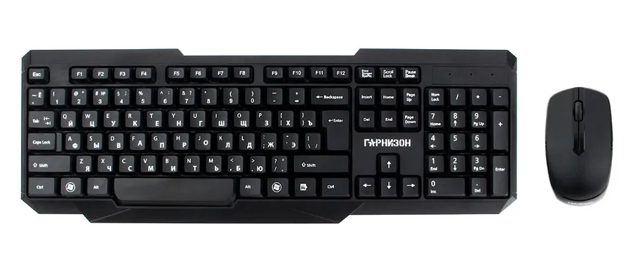Клавиатура + Мышь Гарнизон GKS-115 black