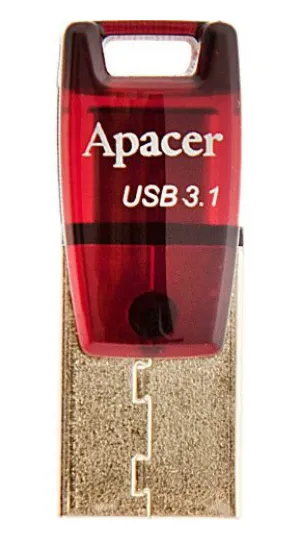 USB Флеш 64GB 3.1 + Type-C Apacer AH180 AP64GAH180R-1