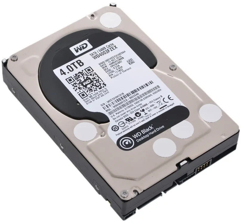 Жесткий диск 4000ГБ WD Black WD4003FZEX
