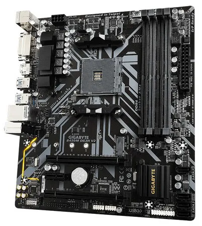 Материнская плата Gigabyte B450M DS3H V2
