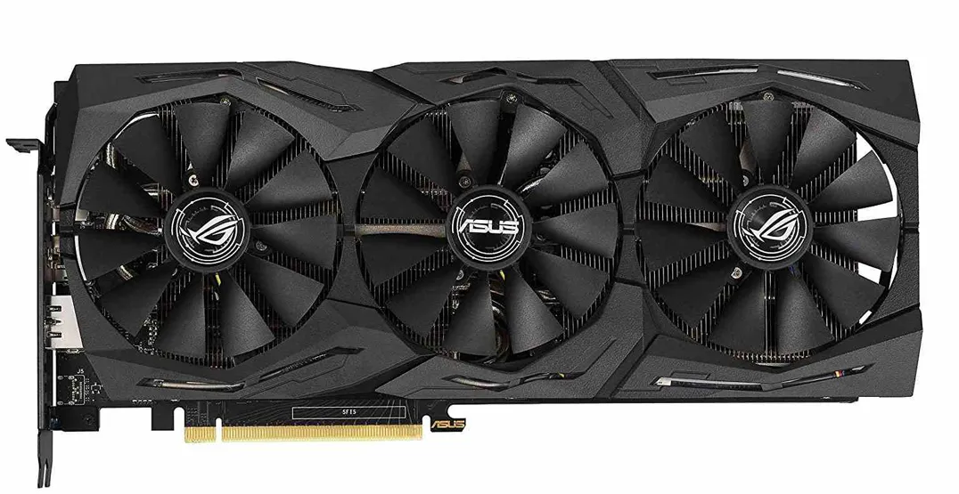 Видеокарта 6Gb ASUS STRIX RTX 2060 ROG-STRIX-RTX2060-A6G-GAMING