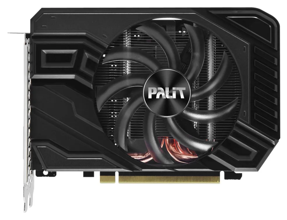 Видеокарта 6Gb PALIT GTX1660 SUPER STORMX OC 6G NE6166SS18J9-161F
