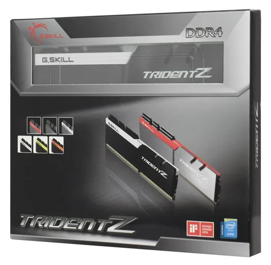 Оперативная память 16 GB kit G.Skill Trident Z F4-3200C15D-16GTZKW