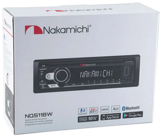 Автомагнитола Nakamichi NQ511BW