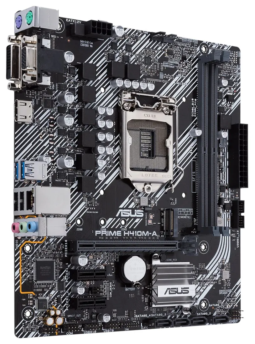 Материнская плата ASUS PRIME H410M-A