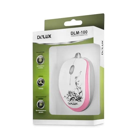 Компьютерная мышь Delux DLM-100 OUP