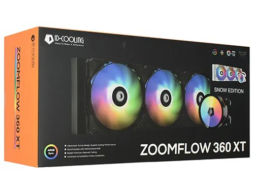Водяное охлаждение ID-Cooling Zoomflow 360XT Snow