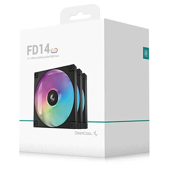 Комплект кулеров Deepcool FD14 ARGB-3 в1