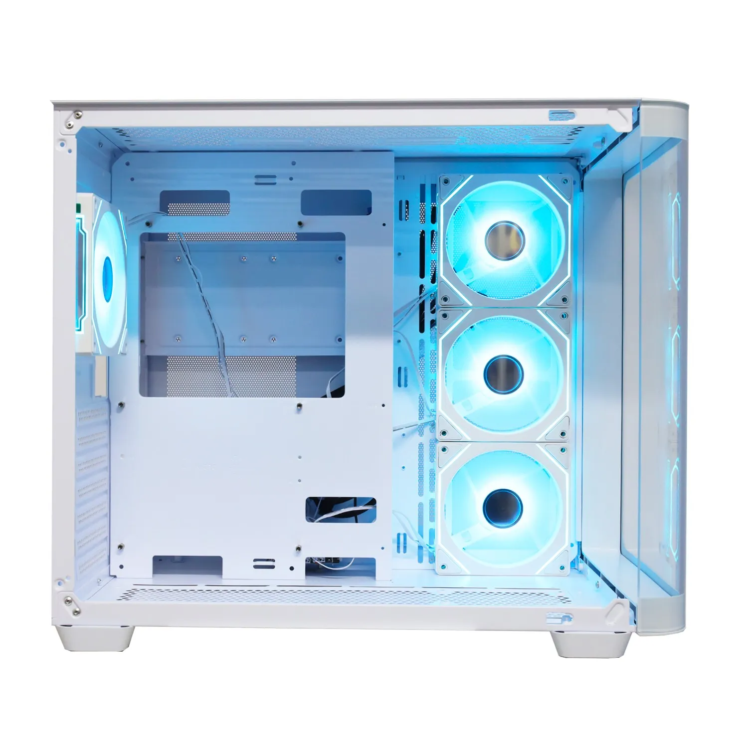 Корпус для ПК AeroCool P500C-G-WT-V1