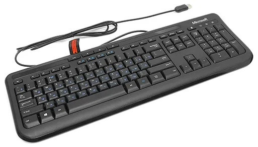 Клавиатура Microsoft Wired 600 ANB-00018 black