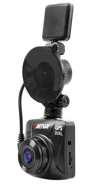 Видеорегистратор Artway AV-398 GPS Dual Compact black