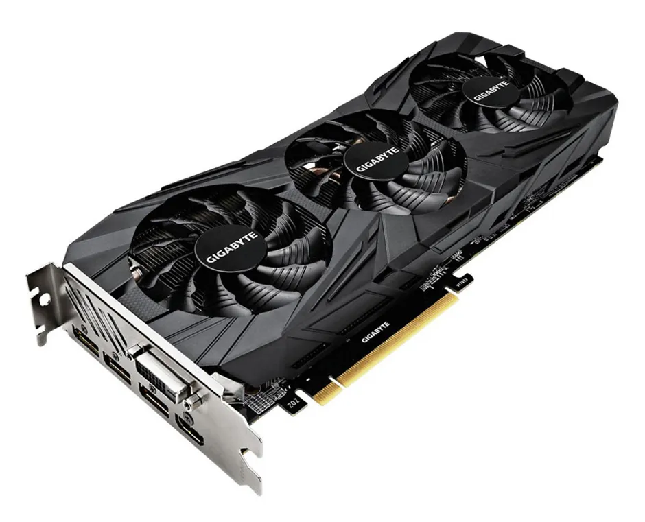 Видеокарта 11Gb Gigabyte GTX 1080 Ti WINDFORCE 3X GV-N108TGAMINGOC Black