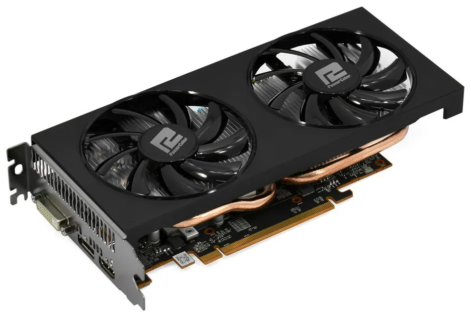 Видеокарта 8 GB PowerColor AX RX 5500XT 8GBD6-DH/OC