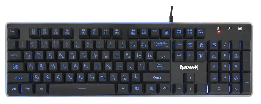 Клавиатура + мышка Redragon S107 Black