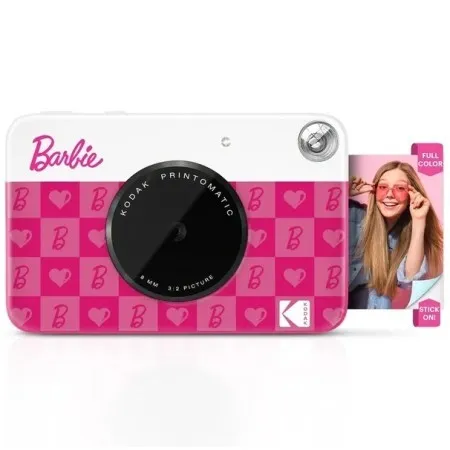 Фотоаппарат моментальной печати Kodak PRINTOMATIC Barbie темно-розовый
