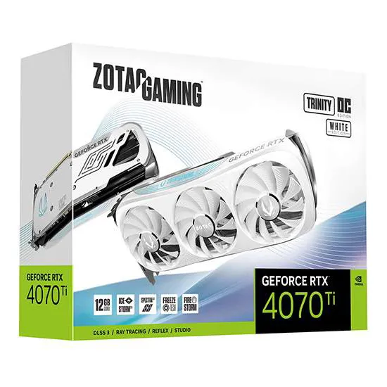 Видеокарта 12 GB ZOTAC GAMING RTX 4070Ti Trinity OC ZT-D40710Q-10P
