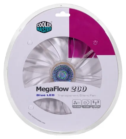 Кулер для корпуса CoolerMaster MegaFlow 200 R4-LUS-07AB-GP