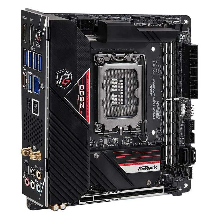 Материнская плата ASRock Z690 PHANTOM GAMING-ITX/TB4