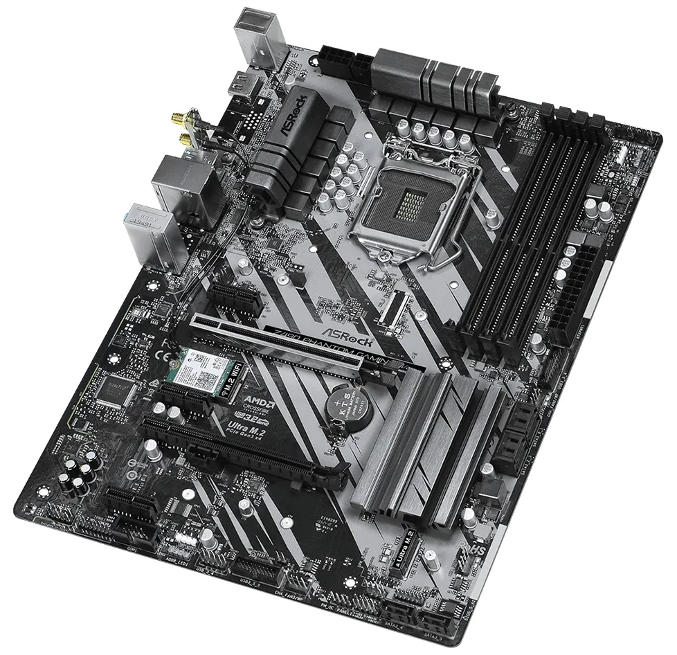 Материнская плата ASRock Z490 PHANTOM GAMING 4/AC