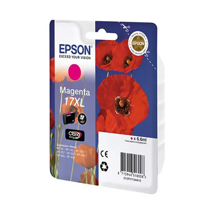 Картридж Epson C13T17134A10 пурпурный