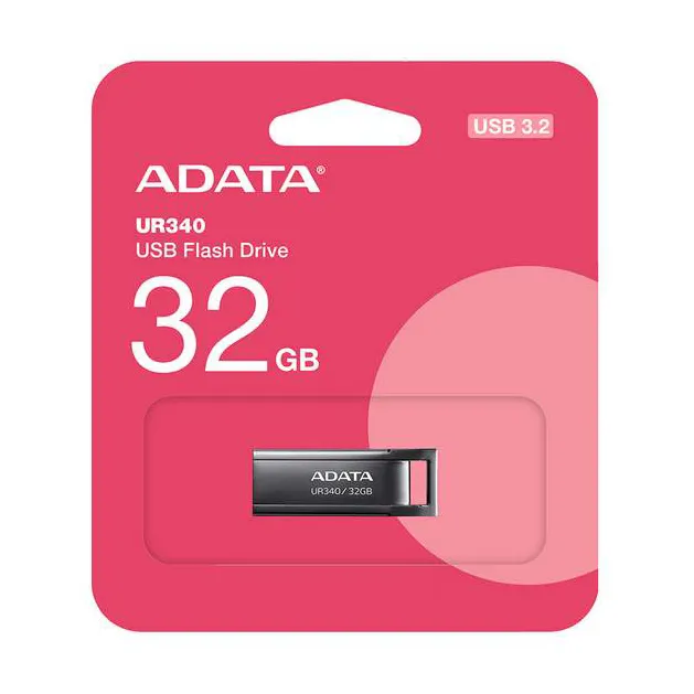 USB-накопитель 64GB ADATA AROY-UR340-64GBK Черный